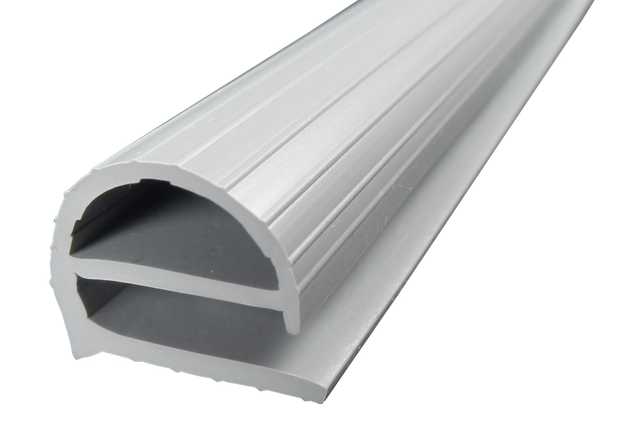 Profildichtung - Profil 104-2500mm - Farbe: Grau (Kühlschrankdichtung)