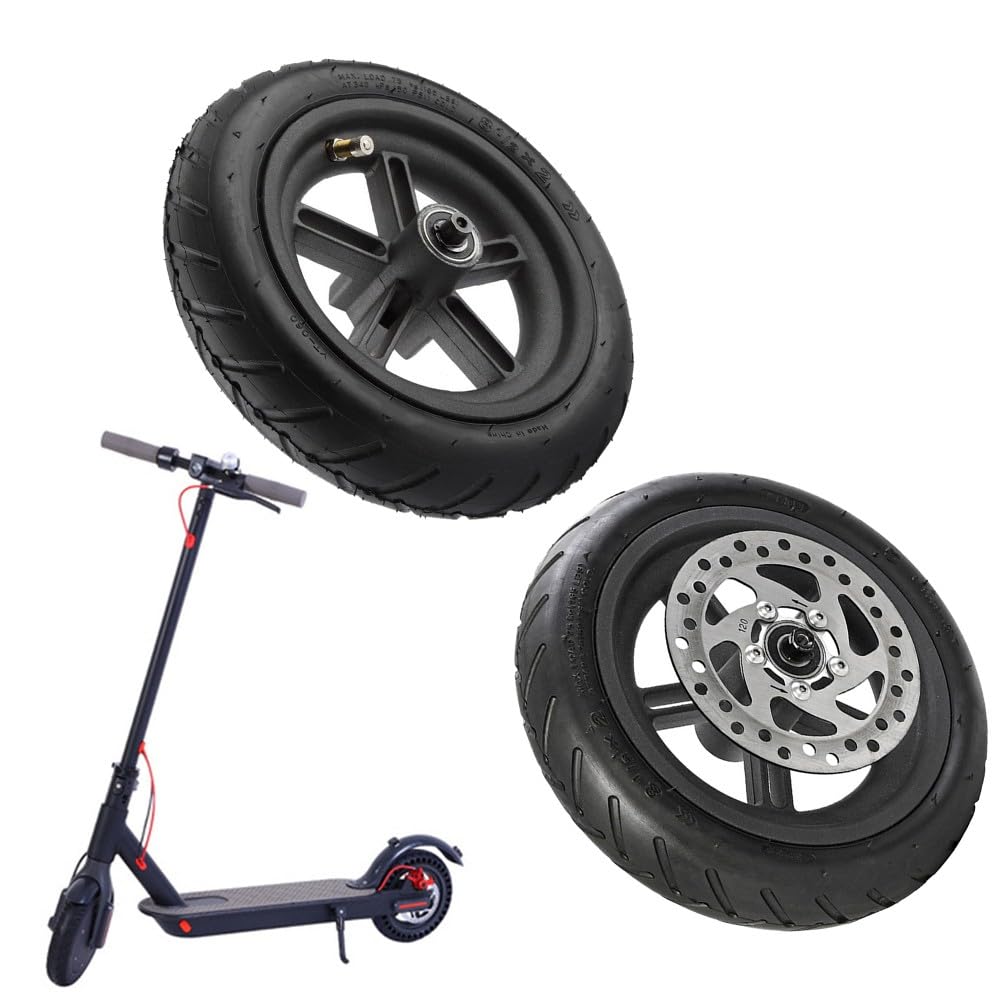 Roue arrière de trottinette électrique 8,5" avec frein à disque de 120 mm pour Pro/Pro2