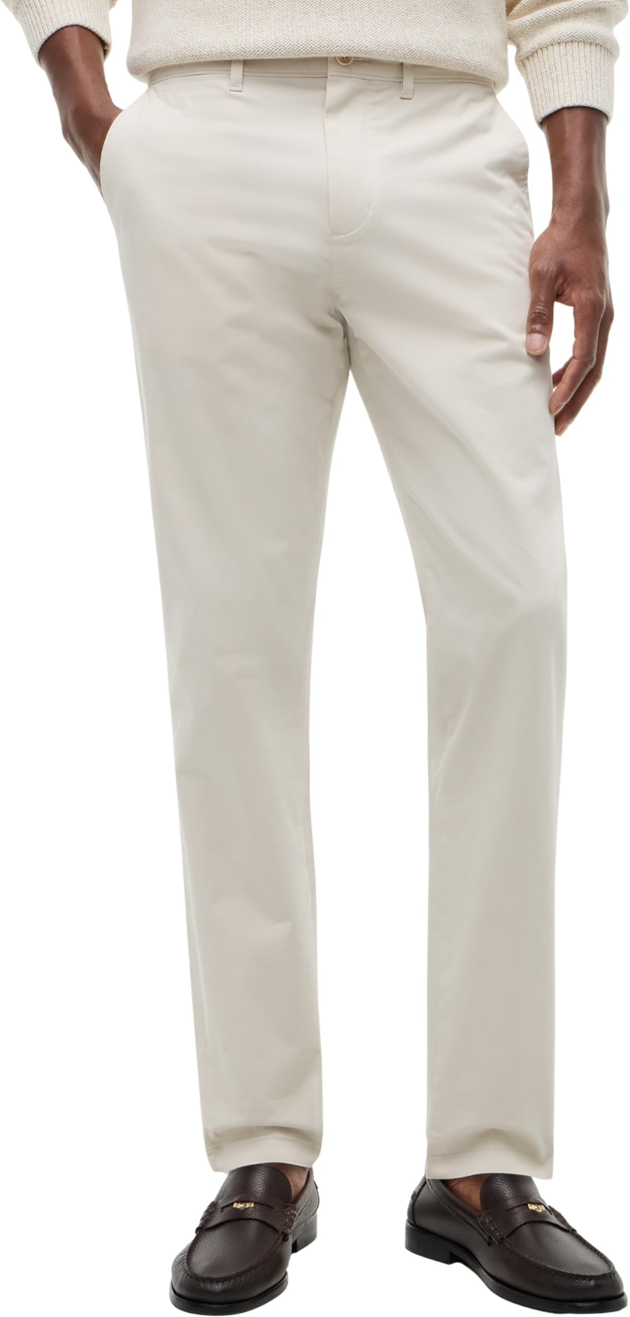 Tommy Hilfiger Herren Chino Hose Harlem Essential Twill Tapered Fit