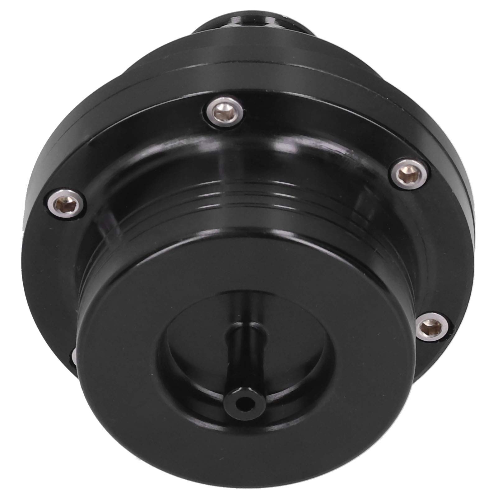 Válvula de Descarga de turbina válvula de Descarga Universal de Aluminio de 25 mm Turbo Bov para Focus RS MK1 / Escort Cosworth/Sierra Cosworth(Negro)