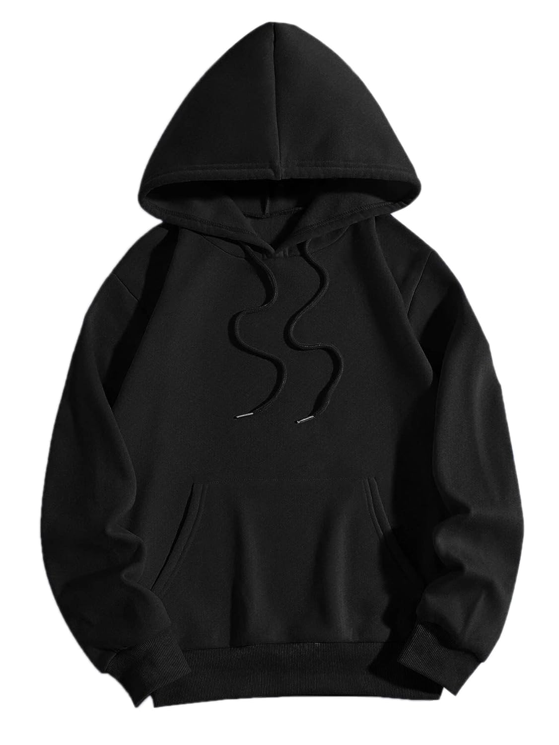 atimuna Premium Full Sleeve Solid Hooded Sweatshirt for Men/Women - Cozy & Stylish Hoodie for Cold Weather - Unisex Warm Pullover Jacket-picture-50