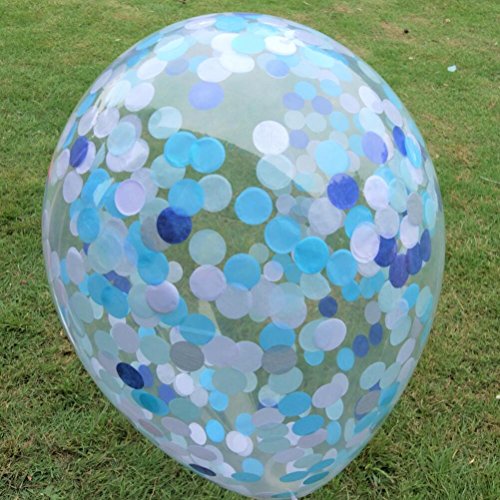 Mybbshower Tissue Paper Wedding Confetti In Blue White Silver For Boys Birthday Party Bridal Baby Shower Table Decor 25 Mm Pack Of 5000 #TOP3