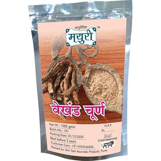 Mayuri Vekhand Gurbach Powder 100g
