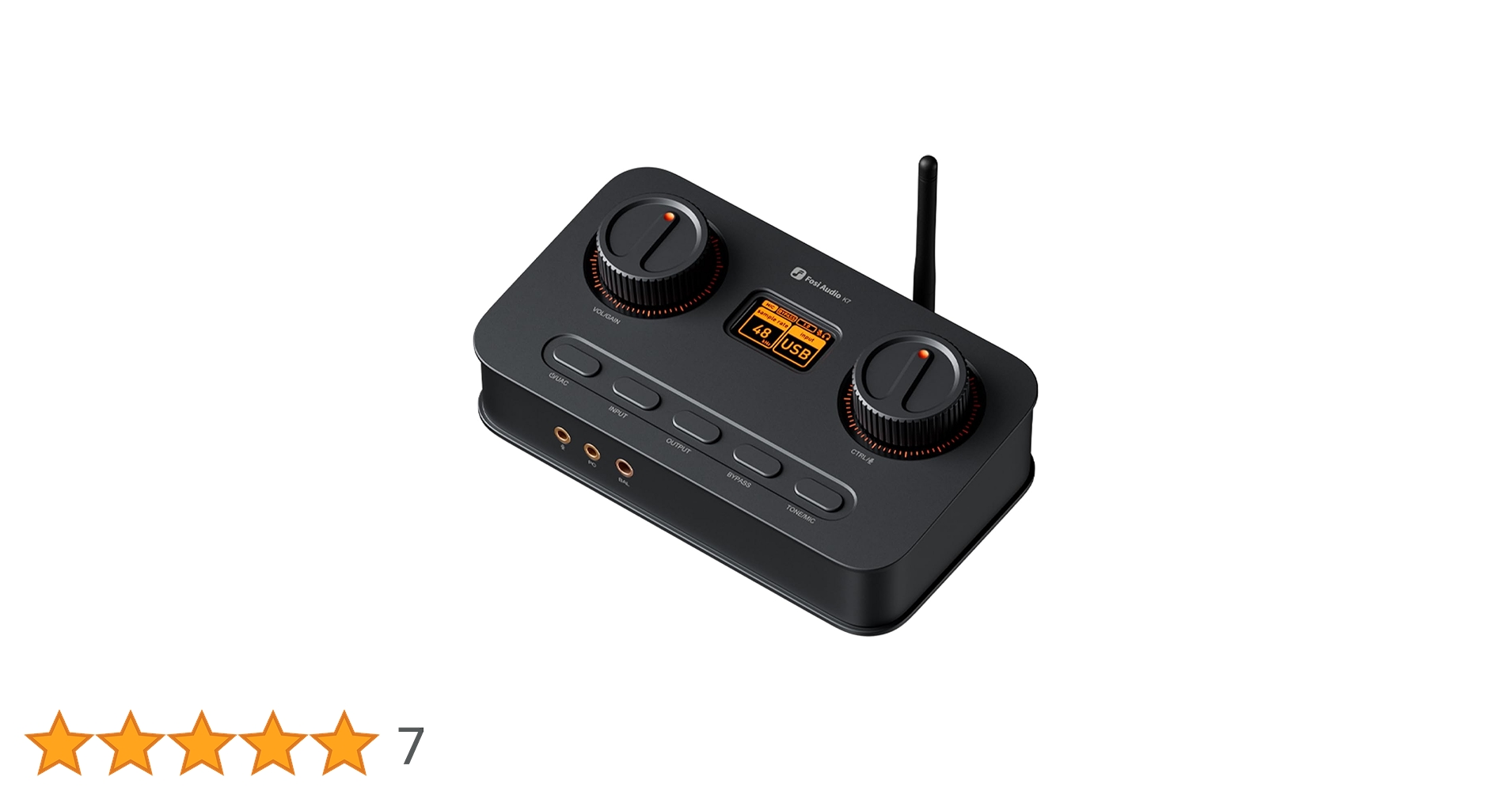 Amazon.co.jp: Fosi Audio K7 DAC ヘッドフォンアンプ