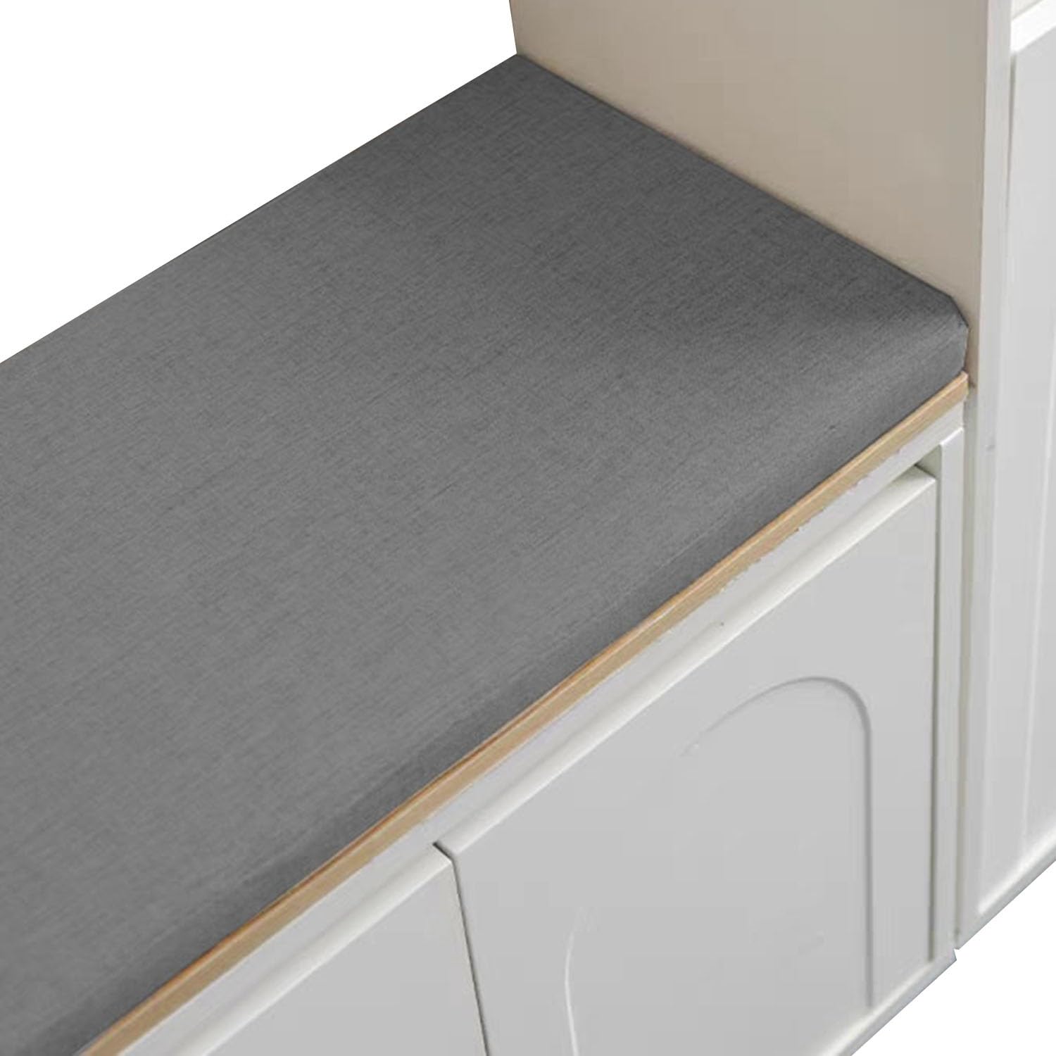 Bench Cushions for Indoor Furniture 40/48/60 x 14/15/17/11 inch Rectangular Non Slip Outdoor Bench Cushion pad for Deck Chair Swings Bench Cushion(Color 2,48x24x2in)