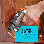 BLACK+DECKER 4V MAX* Cordless Screwdriver with LED Light (BDCSFL20C)