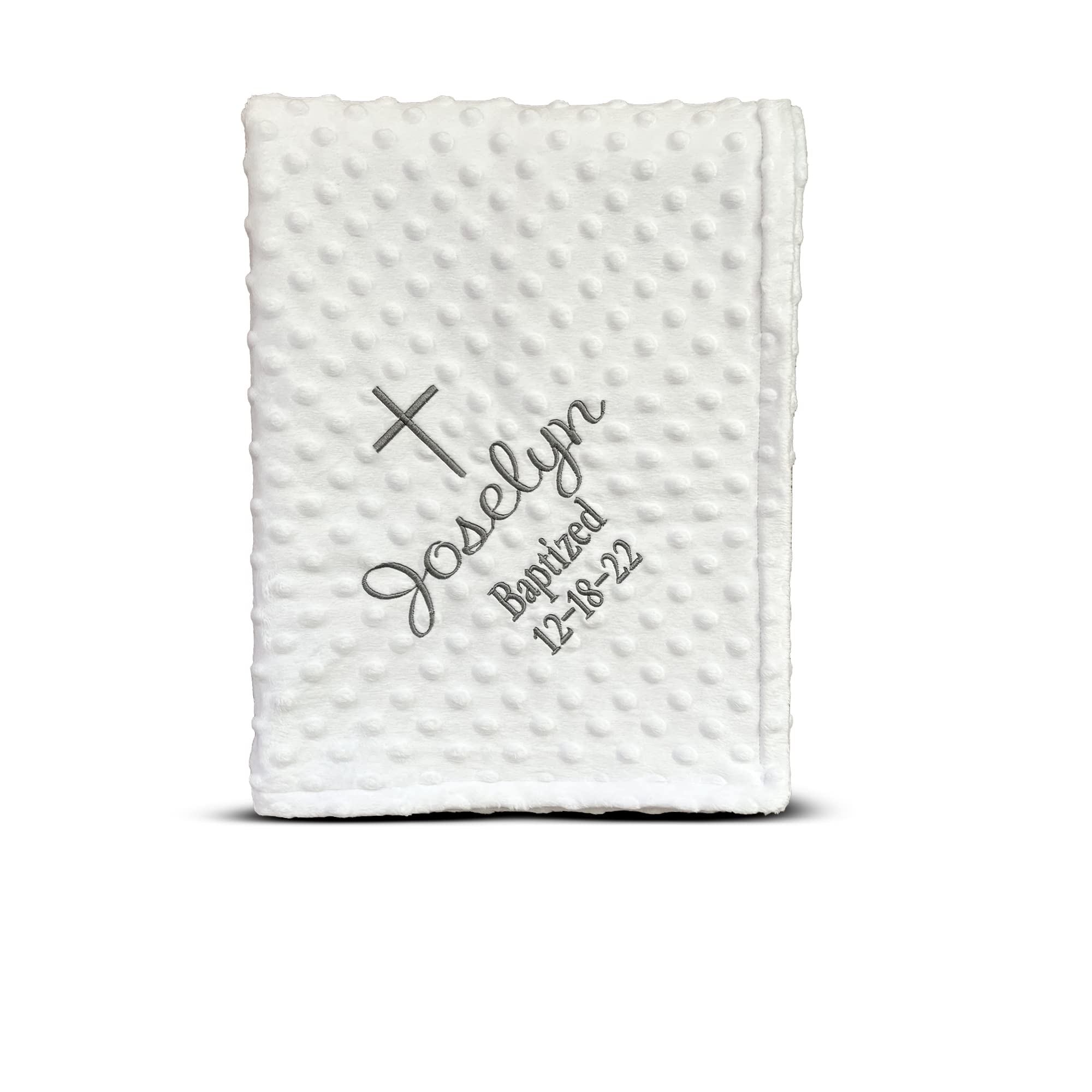Personalized Baptism Gifts Personalized Cross Baby Blankets God