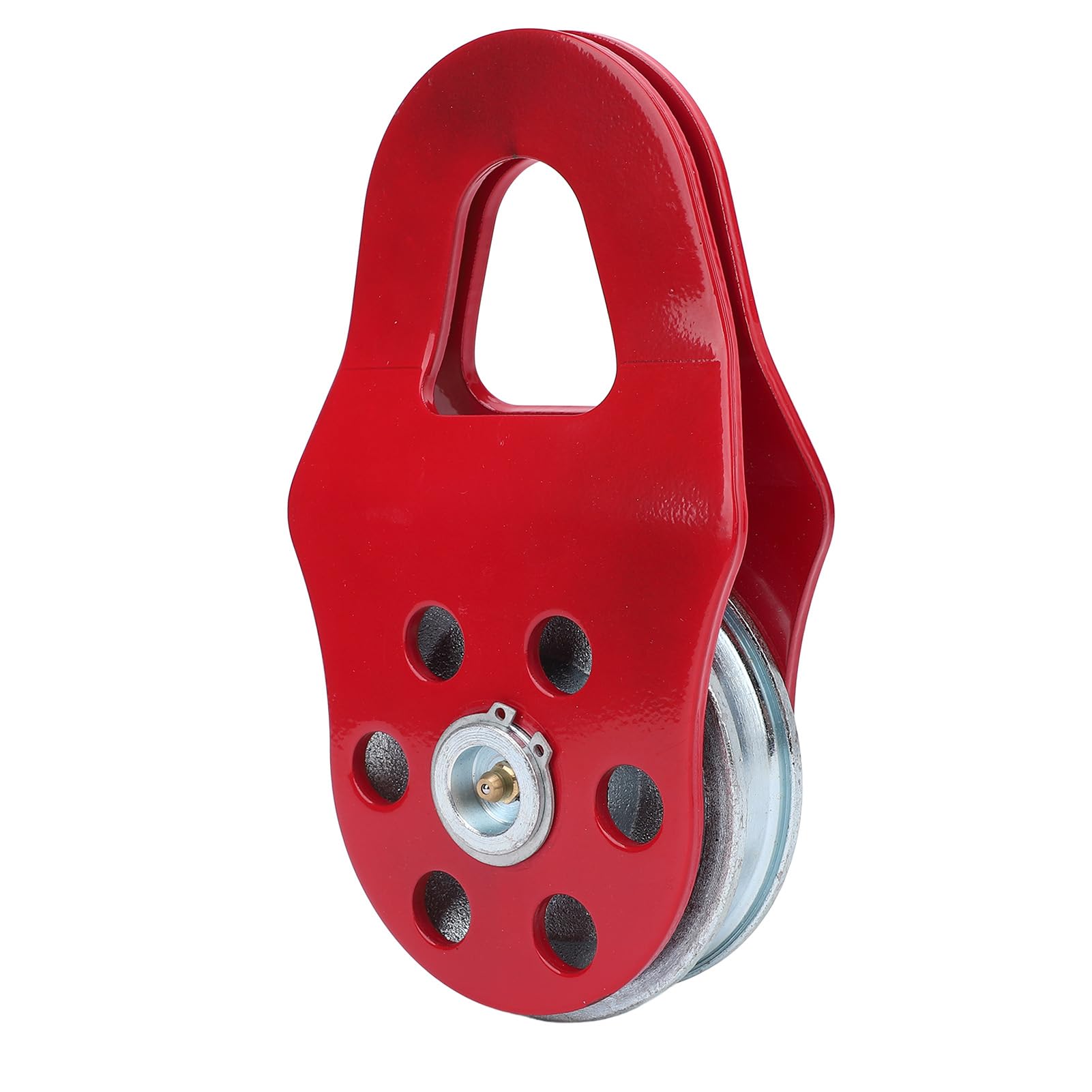 Alomejor Schnappblock aus Kohlenstoffstahl, Seilwindenbergung, Schnappblock, 8T Tragfähigkeit, Passend für 15-mm-Seil für LKW-Traktor, ATV, UTV, Offroad-Bergungsschleppen mit Abschmierbarer