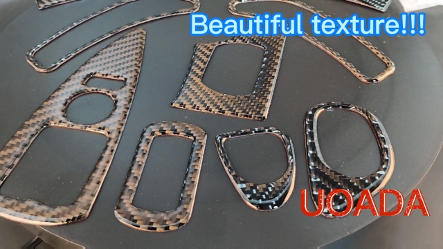 Amazon.com: UOADA Carbon Fiber Car Accessories Interior Sticker