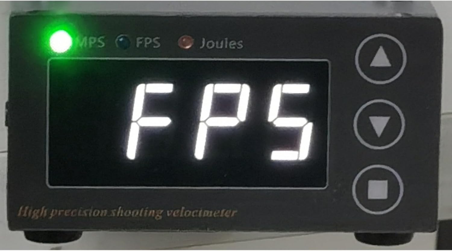 Ballistic Chronograph - High Accuracy Speed Tester for Shooting & Slingshot, Measures Velocity 5-6500 FPS, Manual/Automatic Mode, Ideal for Sports Activities