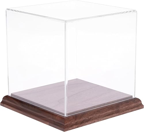 Miniatura 7 de Plymor Vitrina de acrílico transparente sin base, 5" x 5" x 5"