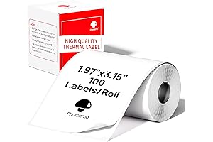 1.97''x3.15'' Phomemo Compatible Thermal Labels