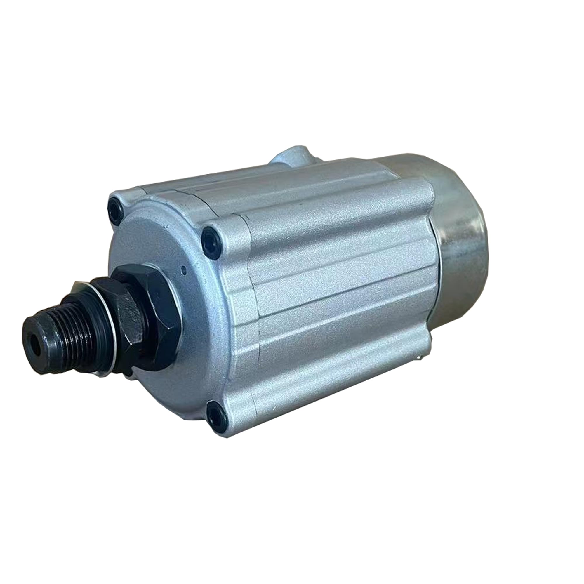 Compact Compressed Air Motor, AP1002, Lightweight Design, Universal Pneumatic Motor for Hydraulic Pump, Gray