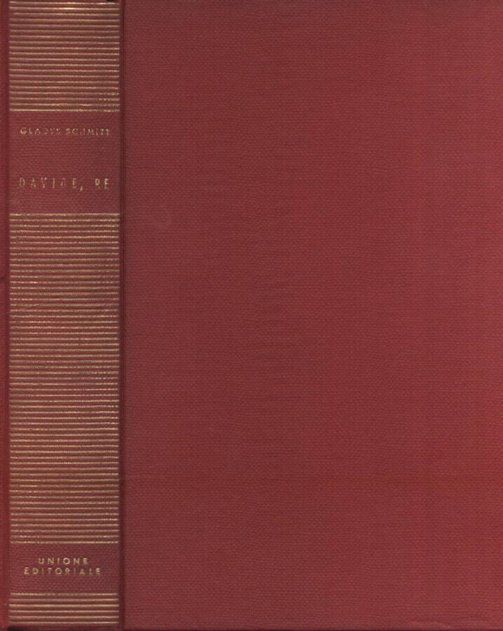 DAVIDE, RE. Romanzo.