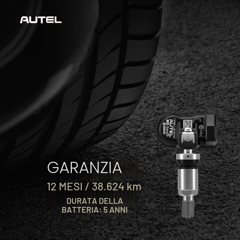Autel MaxiTPMS MX-Sensor, Un Kit di Strumenti diagnostici TPMS di Nuova Generazione per correggere Il Sistema di monitoraggio della Pressione dei Pneumatici, Un sensore programmabile