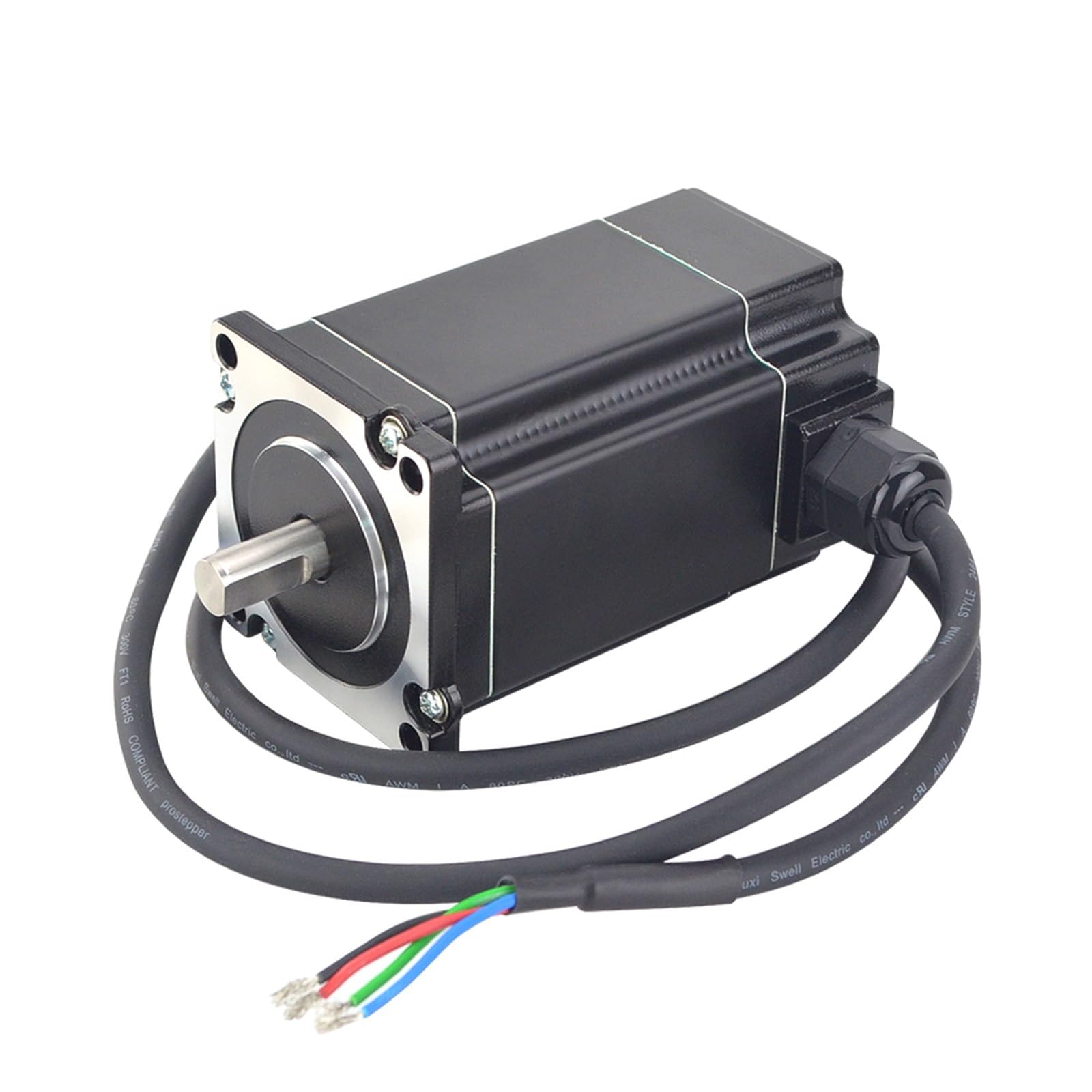 PAKMEZ Rozrusznik elektroniczny krokowy 57 rozrusznik elektroniczny 3 Nm 5A 2-fazowy rozrusznik elektroniczny 10 mm wał 1 szt
