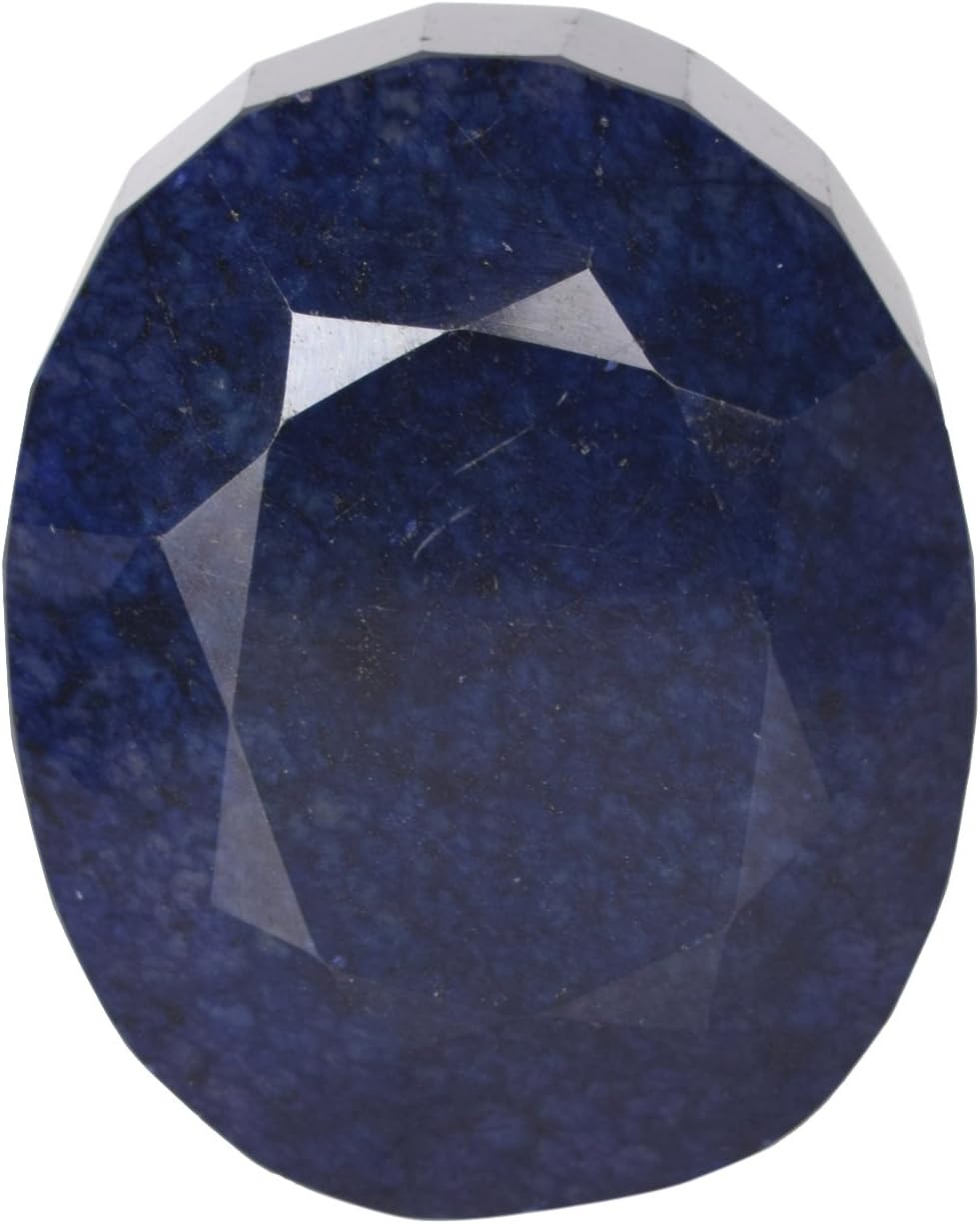 GEMHUB Natural EGL Certified Blue Sapphire Loose Gemstone Ideal for Display | Collection & Home Décor