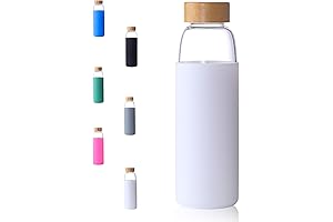 Laster Glass Water Bottle: 20oz of Hydration on-the-go