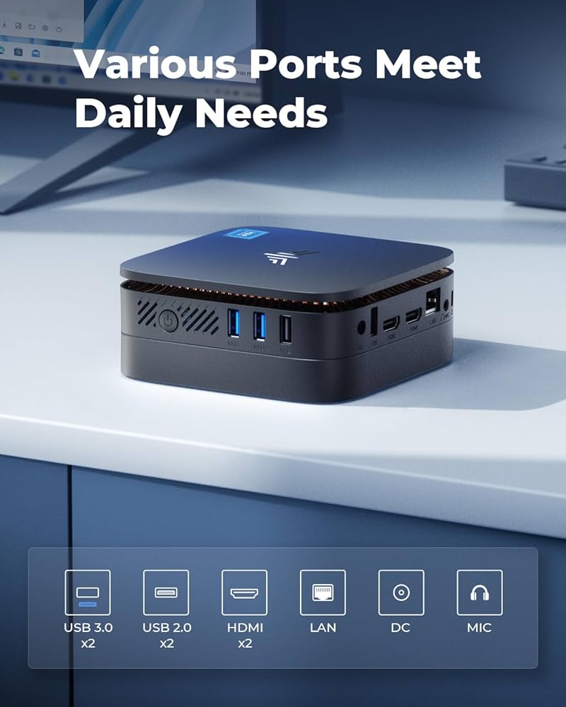 NIPOGI AK1PLUS 16GB/256GB ミニPC NiPoGi N95 Mini PC AK1PLUSを検証レビュー！ミニPCの選び方も