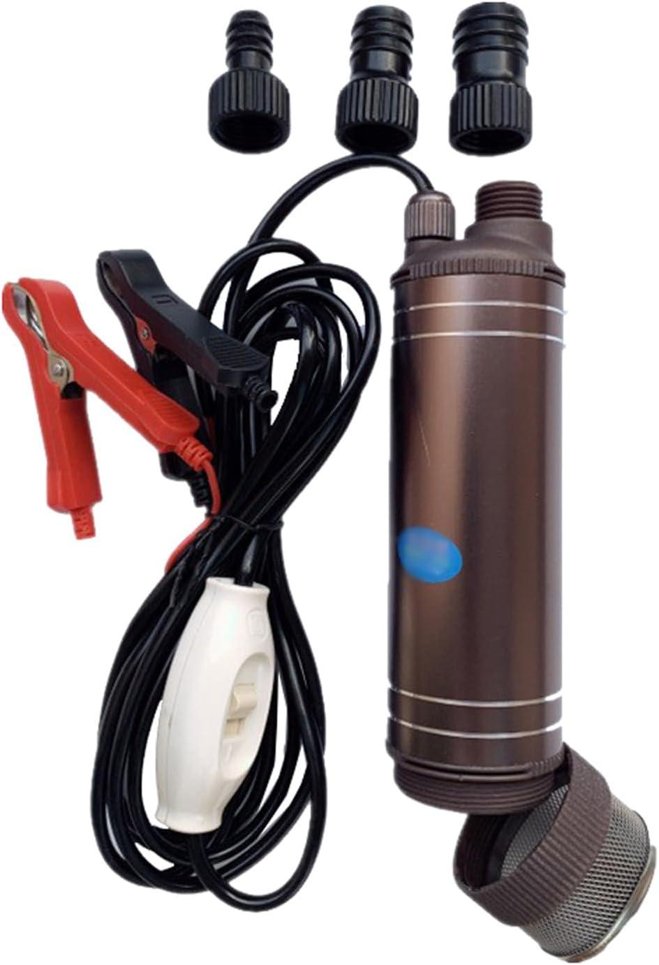 30L/Min Small Portable DC Submersible Electric Pump Aquatic Submersible Pump Brushless Motor Pump for Aquarium Fish Tank Pond