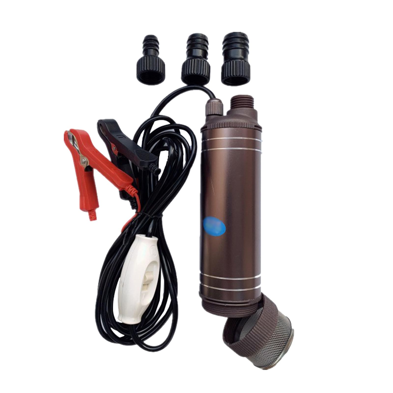Bomba eléctrica Sumergible de CC portátil pequeña, 30L/Min, Bomba Sumergible acuática, Bomba de Motor sin escobillas para Acuario, Estanque de Peces