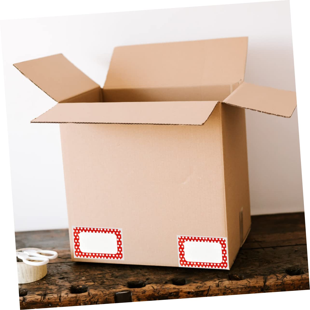 DOITOOL 3 Etichette Adesive Colorate con Bordi Rettangolari Autoadesive e Facili Staccare per Etichette Personalizzate Casa Scuola e Ufficio e Resistente
