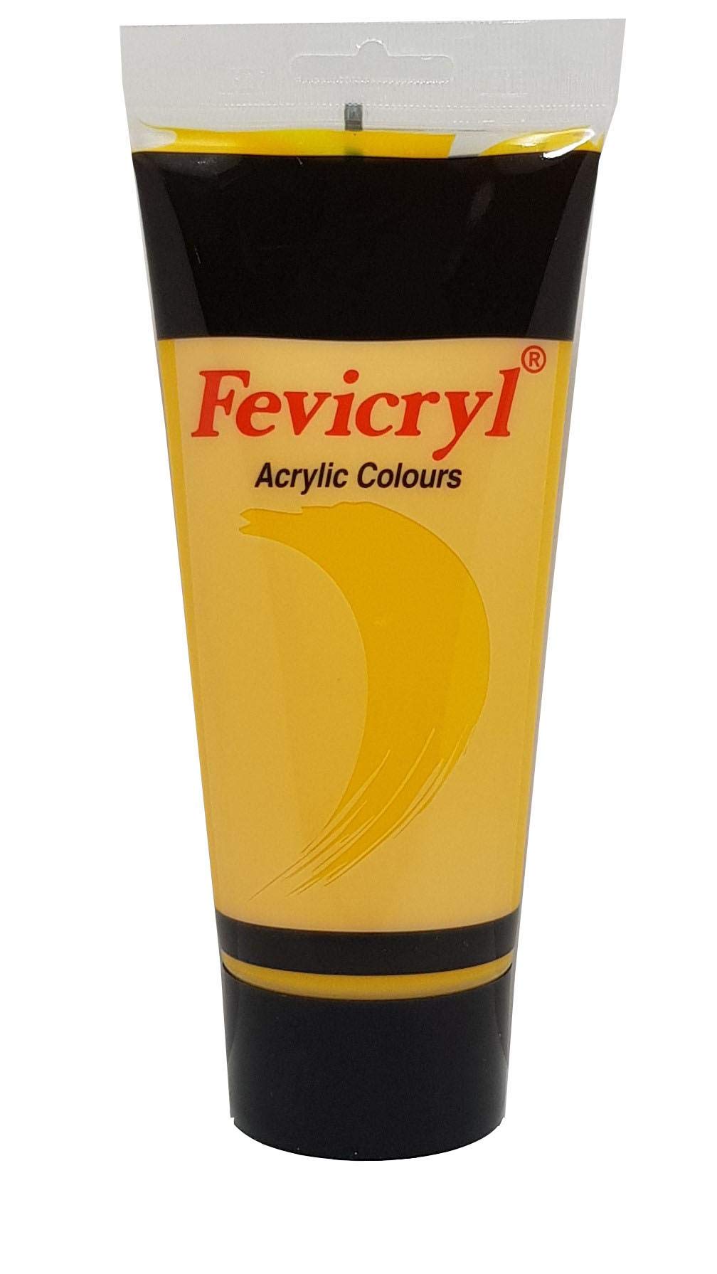Pidilite AC08 Cadmium Fevicryl Acrylic Color (Yellow, Medium,200ml)