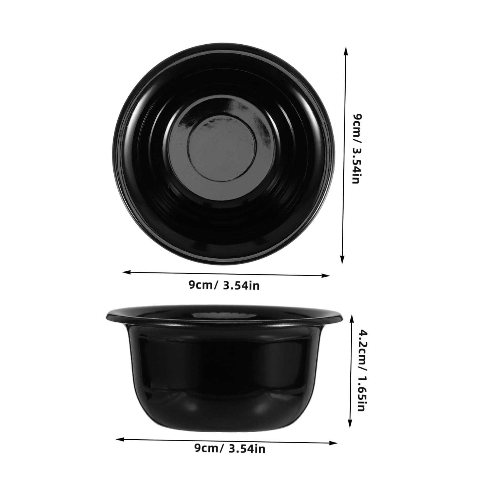 FOMIYES Men's Shave Soap Bowl Reusable Plastic Mugs Lightweight Shaving Mug for Comfortable Design Shaving Accessories