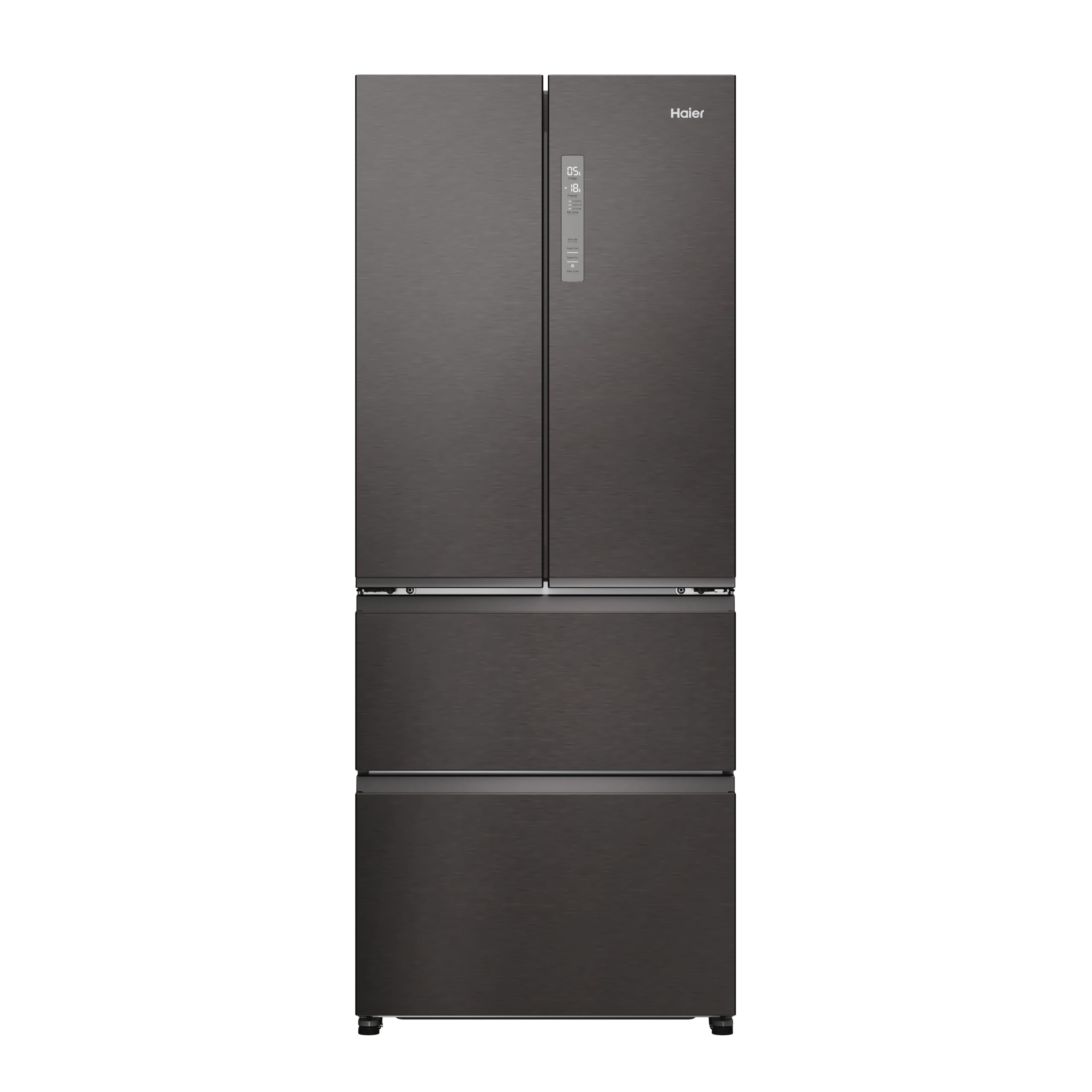 Haier Frigorifero French Door - Dark Inox, 402 L, Total No Frost e Air Surround