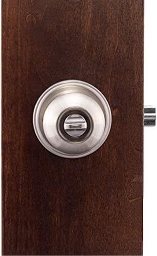 Vista 10 de Copper Creek BK2090SS - Pomo para puerta de bola, función simulada, paquete de 2, en acero inoxidable satinado