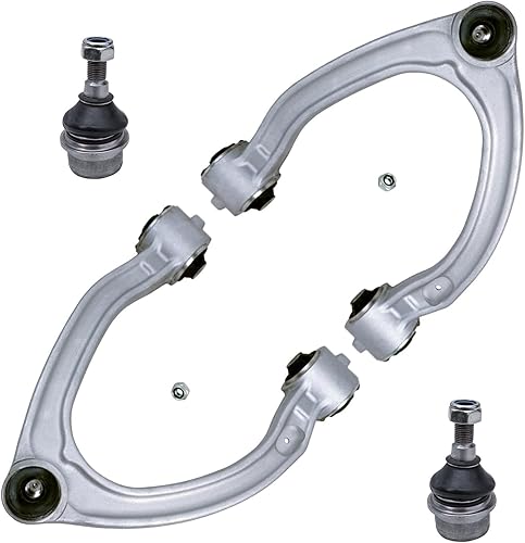 Miniatura 147 de Detroit Axle - Kit de suspensión frontal de 4 piezas para Chevrolet Aveo5 Aveo Pontiac G3 Wave Wave5 Suzuki Swift+, 2 brazos de control inferiores,