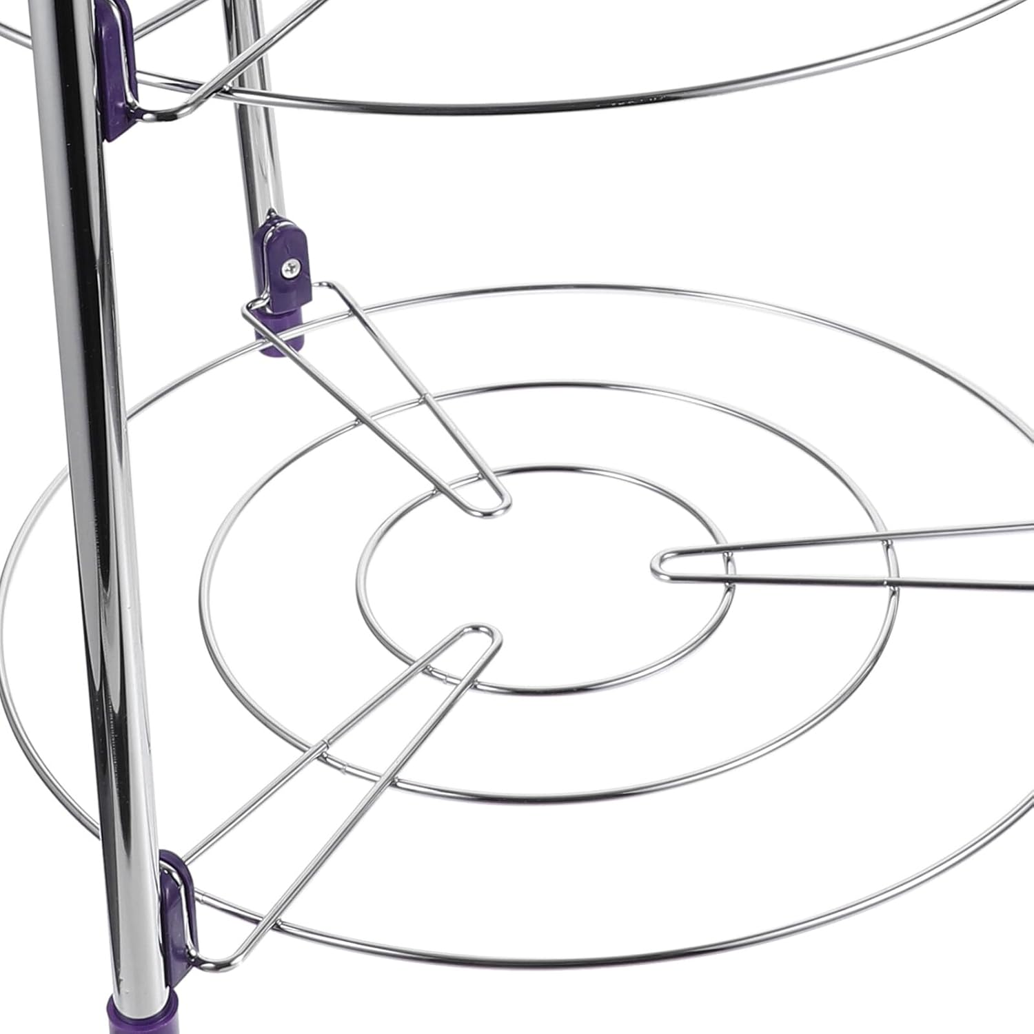 Multi-function 3-tier Stainless Steel Pot Rack Kitchen Pan Organizer Convenient Pot and Pan Storage for Home Cooking Supplies