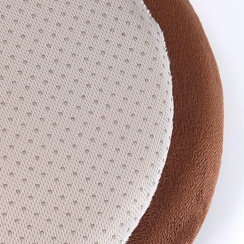 Coussin pour tabouret rond rigide : mousse mémoire de forme antidérapante - 7