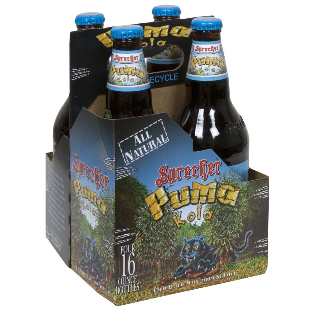 SPRECHER SODA PUMA KOLA 4PK 64FO CASE OF-6