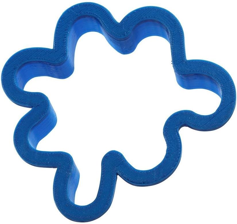 CookieCutterCom Brand Paint Splatter Cookie Cutter 3.5 Inch - Hand Made in the USA