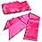 XTREND Women\'s Satin Edge Scarves for Hair Laying Scarf for Lace Wig Non Slip Wrap Wigs Grip Band for Yoga, Makeup, Facial, Sport, Satin Scarf for Natural Hair (1 pc, Pink)