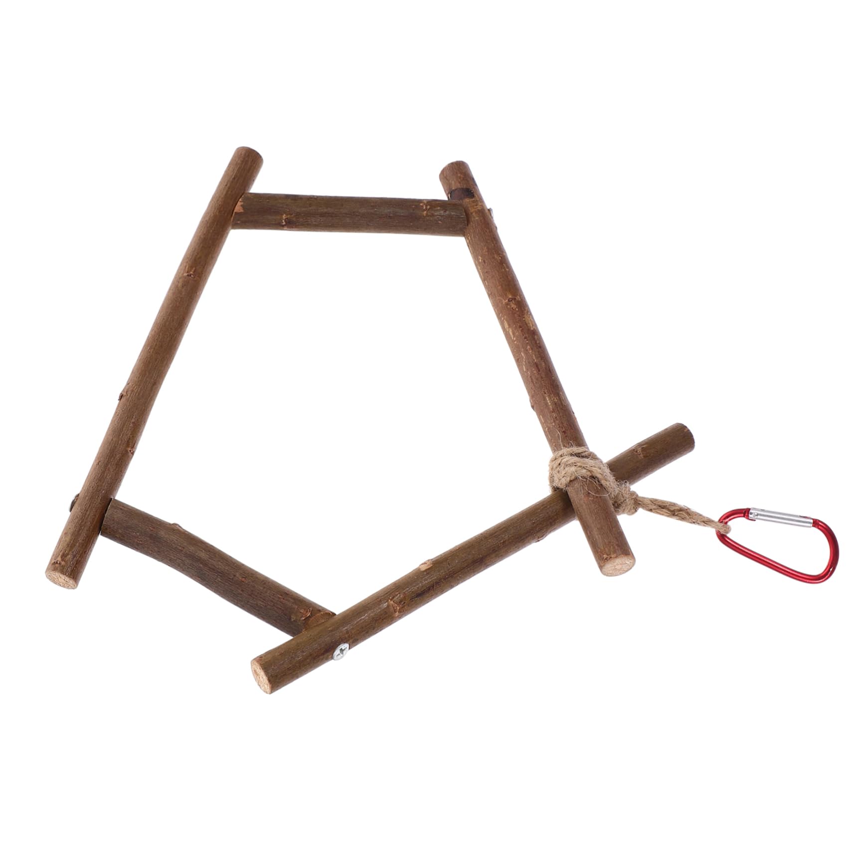 HANABASS 5pièces Perchoir Naturel pour Oiseaux Jouet De Forme De Maison pour Perruches Et Perroquets Accessoire De Cage Et