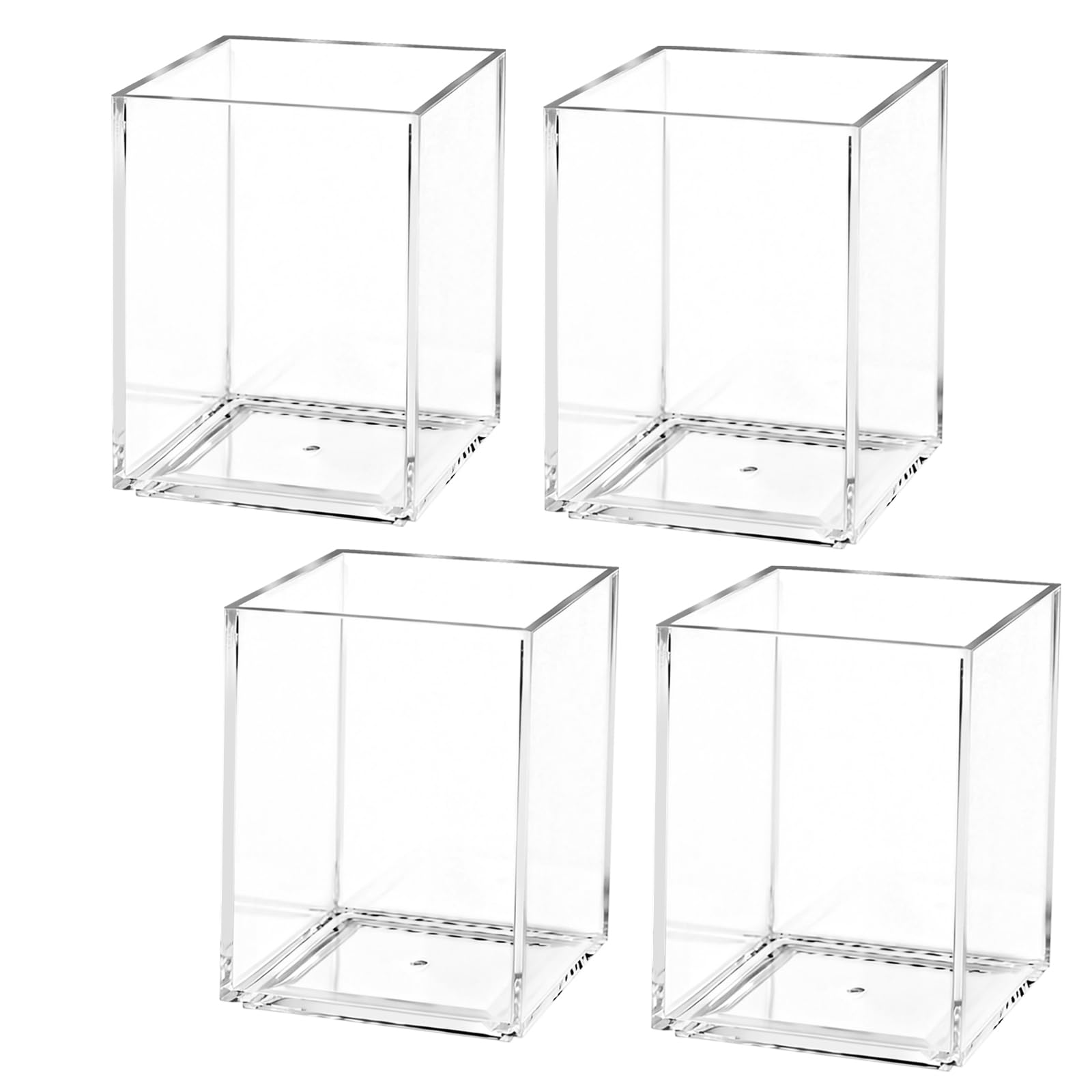 Photo 1 of AZUREAL Clear Acrylic Pen Holder - 4 Pack