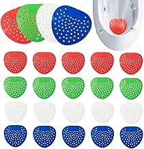 Urinal Grid, 20PCS Screens for Urinal, Scented Urinal Sieve, Urinal Deodorizer, Urinal Filter, Scented Urinal Filters for Urinal, Spatter-Less Filters for Urinal