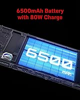 Vista 6 de REDMAGIC 9 Pro Smartphone 5G, teléfono para juegos de 120Hz, pantalla completa de 6.8 pulgadas, cámara debajo de la pantalla, teléfono Android