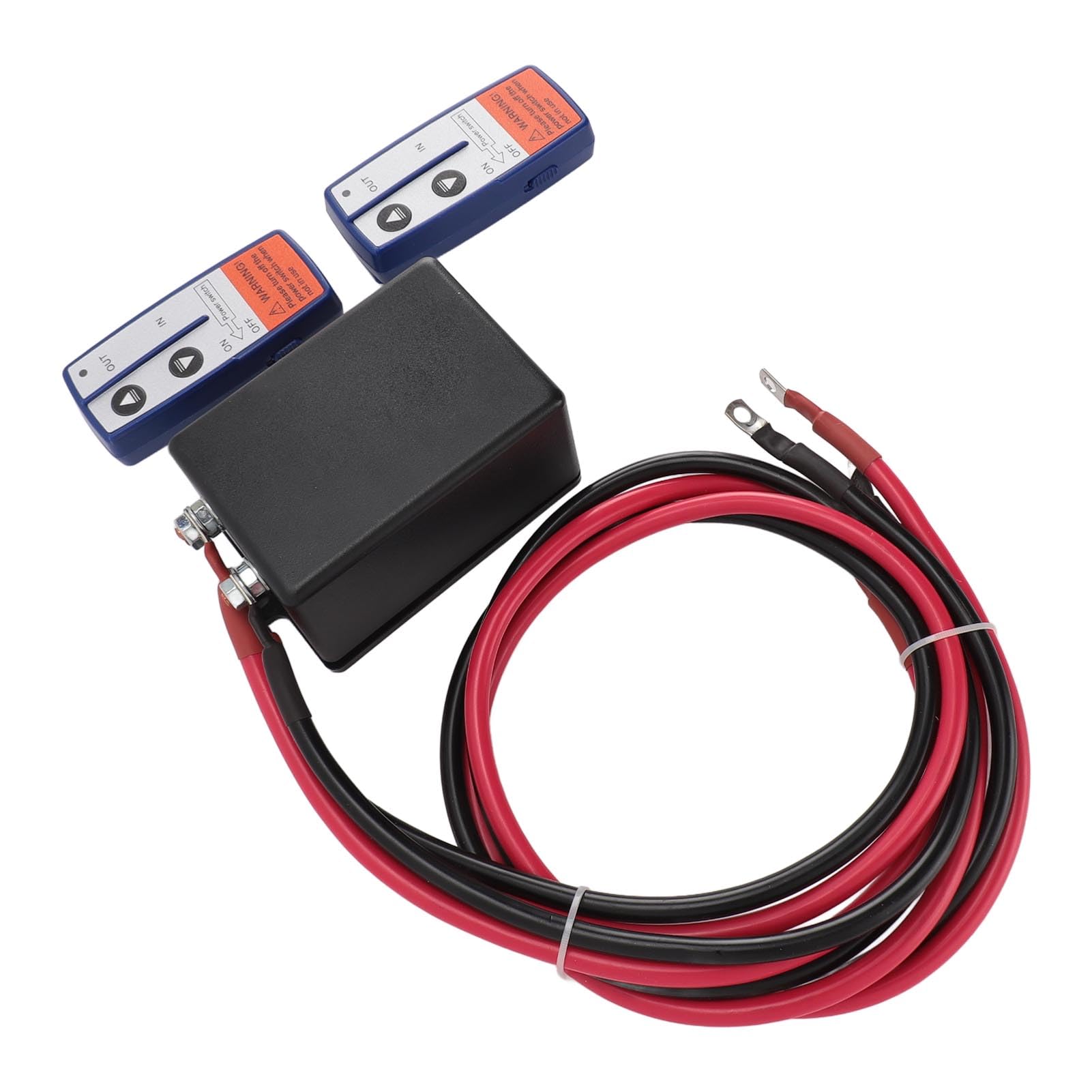 Relé de Cabrestante Eléctrico de Alta Potencia, 250A, 12V, para Vehículos ATV, Tractor, Grúa, con 2 Cabrestantes de Control Remoto