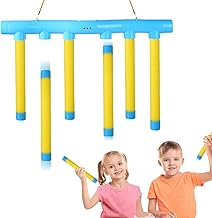 Catching Sticks Games,Falling Sticks Catching Game,Drop It Catch It Win It Reaction Game,3 Dropping Speeds Quick Reactions Toy,Hand-Eye Coordination Training Gift For Kids Adults Christmas (Yellow)