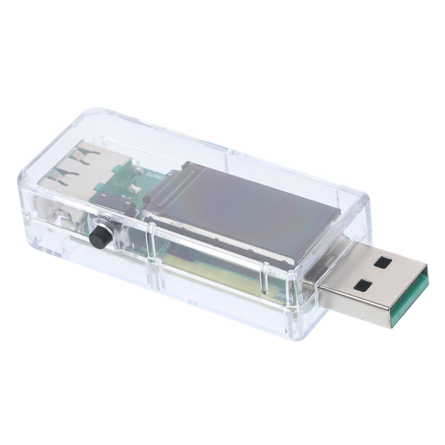 STOBOK 5 Stück USB-Tester USB-Leistungsmesser USB spannungsprüfer Spannungsmesser tragbar stromverbrauchsmesser elektrisches Prüfwerkzeug USB-Voltmeter Abs Transparent