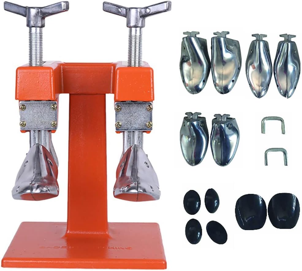 BLOSSS Shoe Stretch Machine, Single Head Shoe Expansion Stretching Machine with 3 Shoe Lasts, Shoe Stretcher Expander for Shoe Repair Cobbler Shoemaker