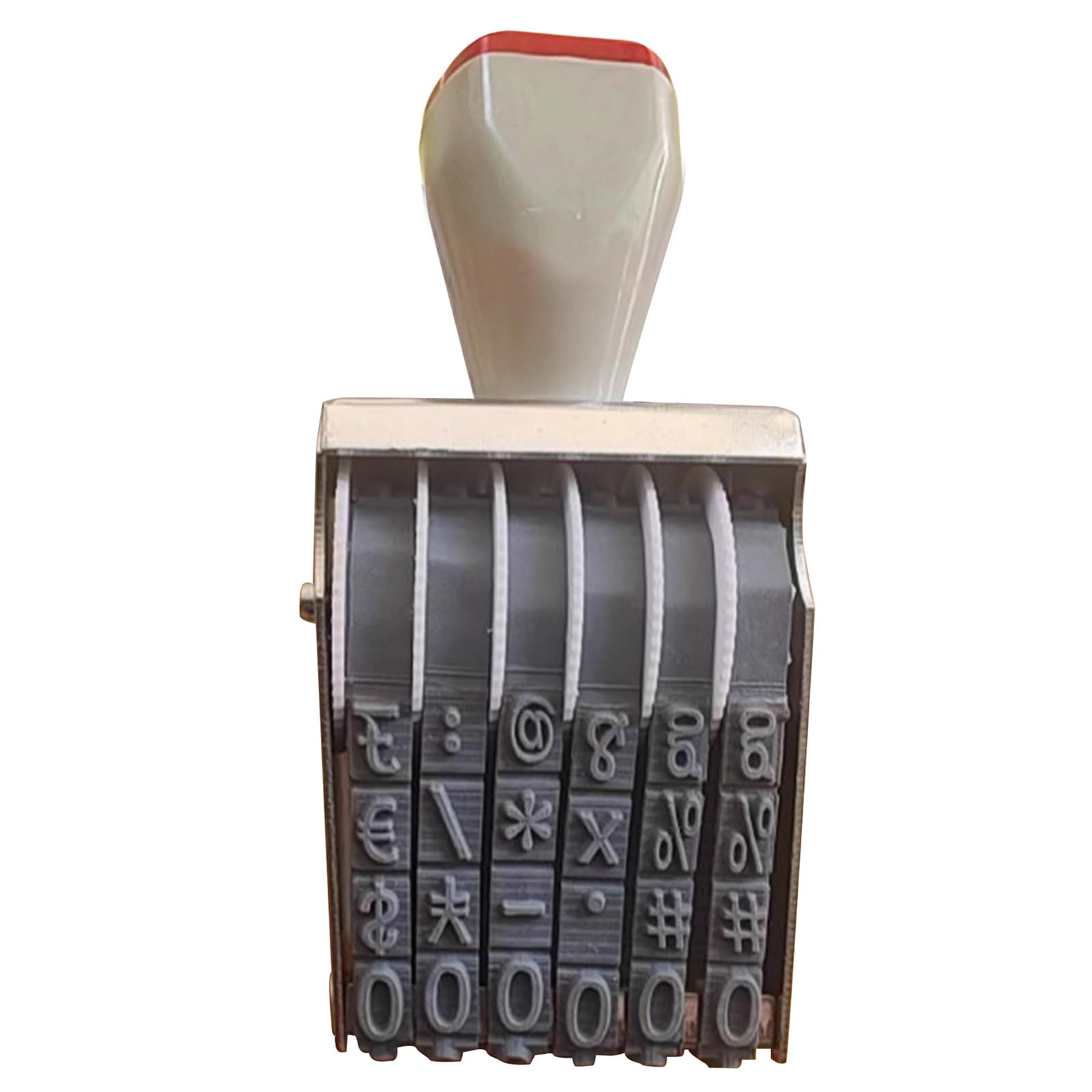 0-9 Number Stamp Adjustable Roller Changeable Date Business Adjustable