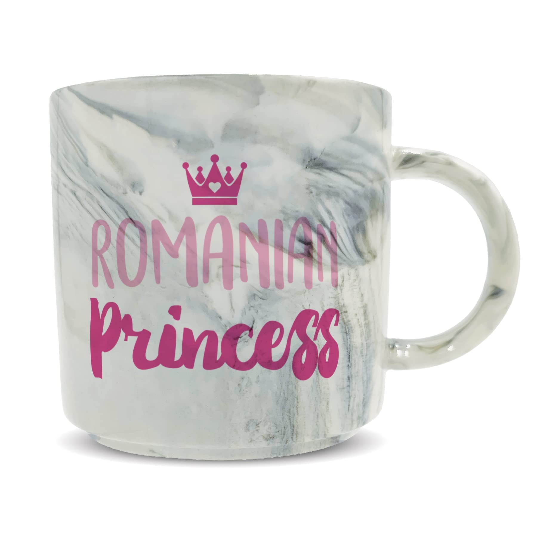 Hippowarehouse Romanian Princess Printed Mug Various Colour Options Ceramic Cup Kitchenware 11oz