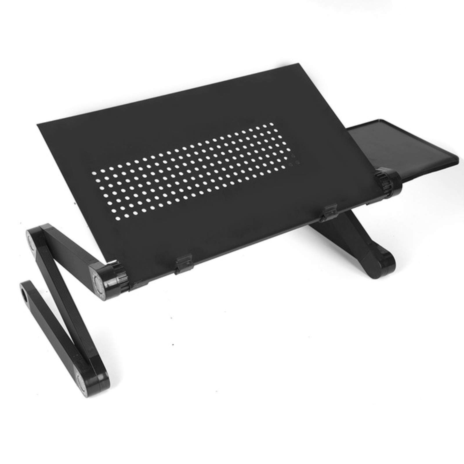 allforyou Tavolo da Laptop Stand Regolabile Pieghevole Pieghevole Design Ergonomico Tablet Stand Desk Desk Sud Supporto per MacBook Lenovo con Tappetino per Mouse