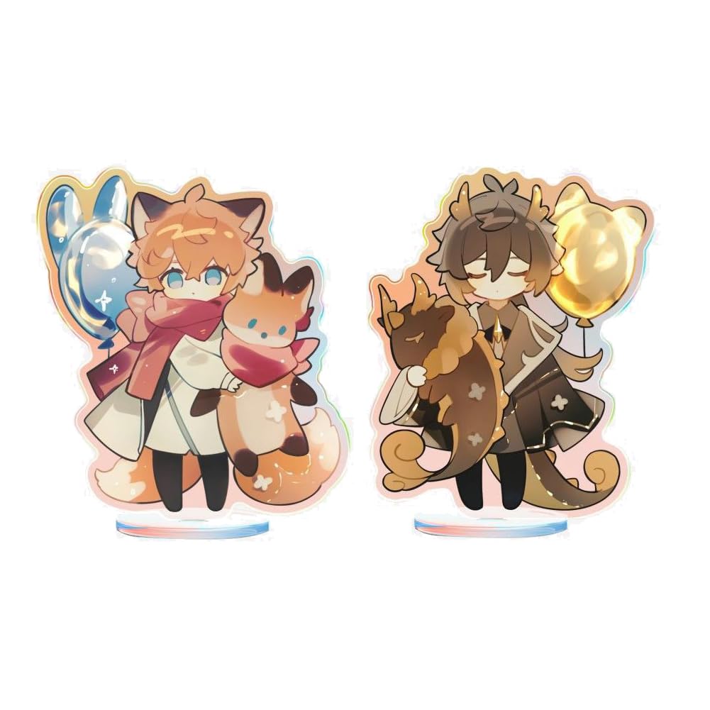 Amazon.co.jp: 原神 アクリルスタンド 鍾離 タルタリヤ グッズ 2セット