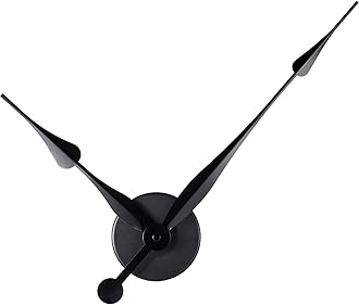Hicarer DIY Large Clock Hands 3D Quartz Wall Clock with 12 Inch Long Spade Hands for Kitchen Office and Home Art Decor Movement Mechanism Accessories