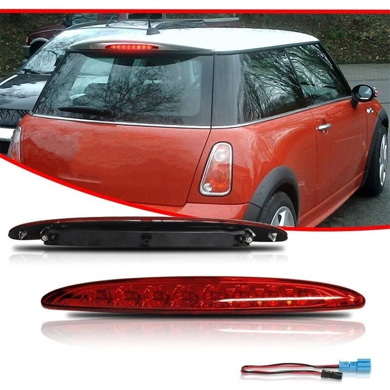 3ème feu stop Mini Cooper R50 R53 2002 2003 2004 2005 2006 rouge